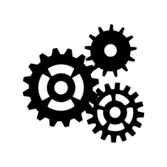 gear vector silhouette