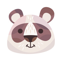 Panda cute cartoon character avatar