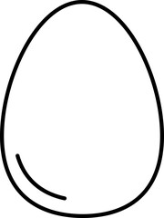 Chicken egg icon clipart design illustration