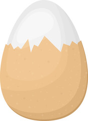 Chicken eggs clipart design illustration