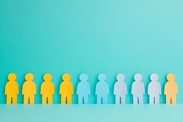 Pastel People Community Row Design Concept