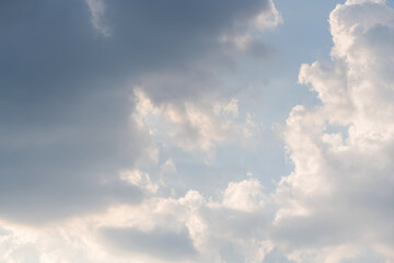 Sky Blue,Cloud Background,white clouds floating on blue sky in beautiful morning.