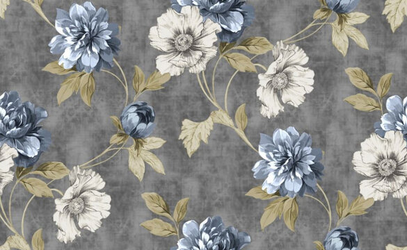 digital allover seamless pattern for kurti garment fabric design ready to print