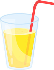 Lemonade clipart design illustration