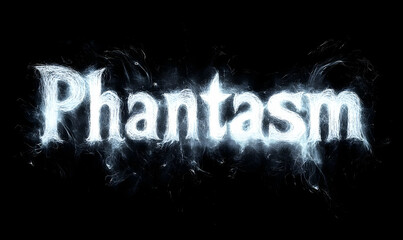 Abstract text design phantasm