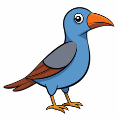 vector illustration of a bird