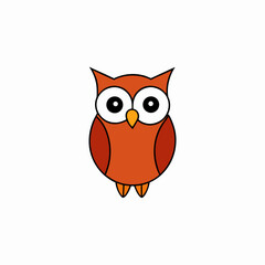 owl, bird, animal, cartoon, vector, illustration, cute, nature, art, design, night, brown, wild, character, feather, beak, drawing, eyes, icon, wise, fun, halloween, funny, wing, wildlife