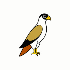 vector illustration of a bird