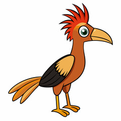 Obraz premium vector illustration of a bird