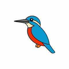 kingfisher on a branch