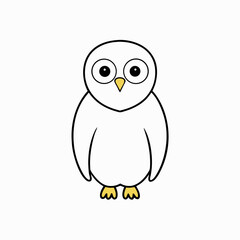 bird, cartoon, animal, owl, illustration, vector, penguin, cute, love, nature, fun, tree, character, couple, funny, sign, icon, symbol, blue, design, comic, art, wing, twitter, branch