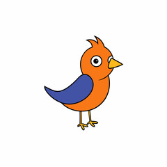 bird with a letter