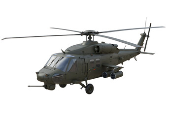 Military Helicopter Image