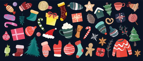 merry christmas vector background design
