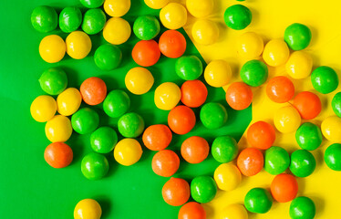 colorful sweet candy background