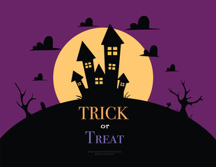 Spooky Halloween Trick and Treat Vector Collection: Festive Season Graphics