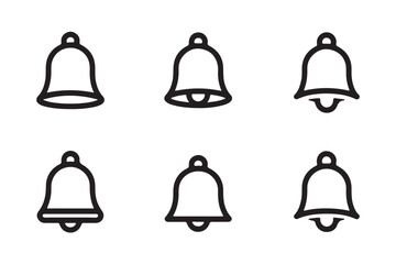 Notification Bell Icon Variations