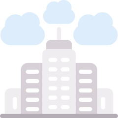 City Skyline Flat Icon