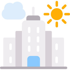 Cityscape Flat Icon