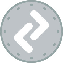 Viking Runes Flat Icon