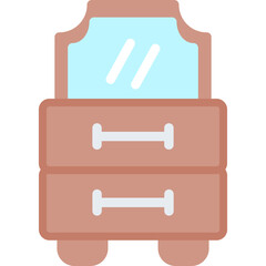 Dresser Flat Icon