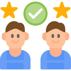 Obraz premium Leadership Excellence Flat Icon