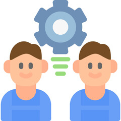 Leadership Initiative Flat Icon