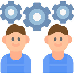 Leadership Communication Flat Icon