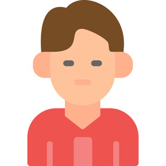 Office Supervisor Flat Icon