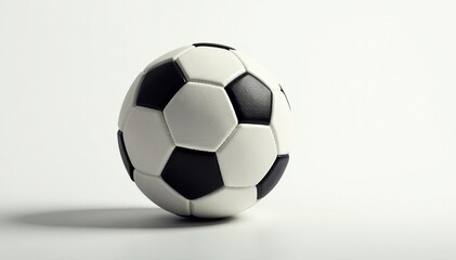 Fototapeta premium Brand new football against pure white backdrop , ball, new, american football