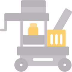 Hotel Housekeeping Flat Icon