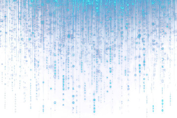 PNG Blue binary code background digital data.