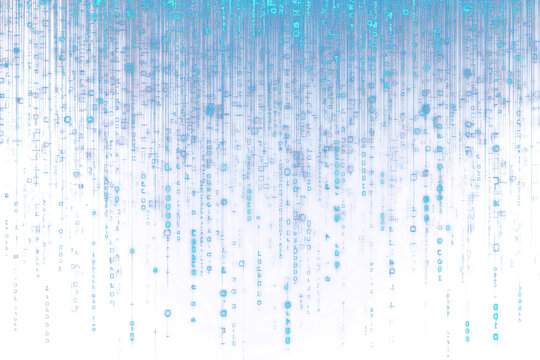 PNG Blue binary code background digital data.