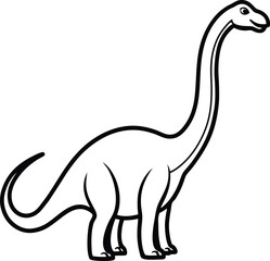 Brachiosaurus Dinosaur and Brachiosaurus Circle Icon Brontosaurus dinosaur icons Dinosaur Adventure