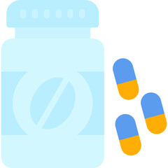 Supplements Flat Icon