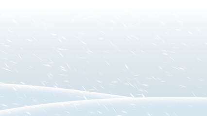 Winter background, snowflakes on a beautiful background, Christmas background for cards, snowfall. Snowy nature landscape