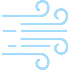 Wind Flat Icon