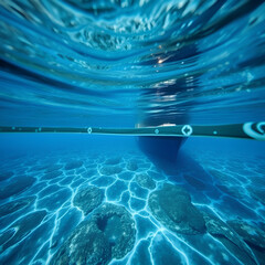 underwater scene 