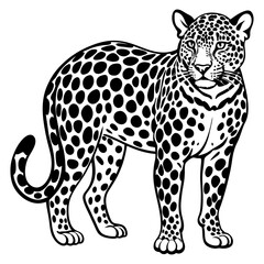 Download Jaguar Vector Illustration Svg File For Design.