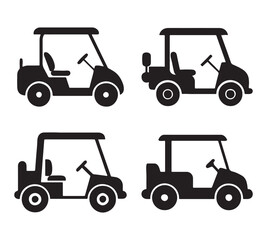 A Clean Tractor on White Background