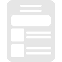 Obraz premium Customs Flat Icon