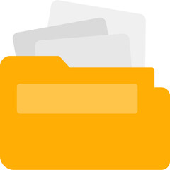 Folder Type Flat Icon