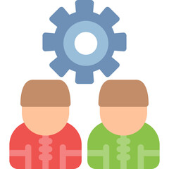 Skills Training Flat Icon