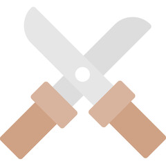 Garden Shears Flat Icon