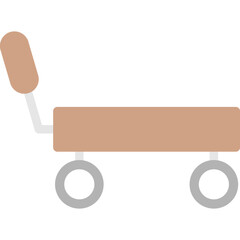 Garden Cart Flat Icon