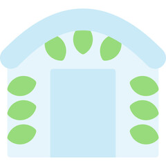 Garden Arch Flat Icon