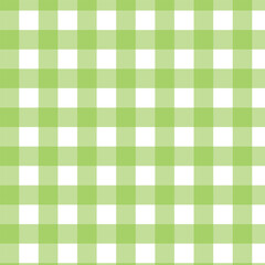 green gingham fabric