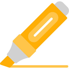 Highlighter Flat Icon
