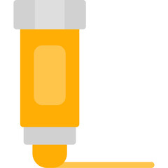 Glue Stick Flat Icon
