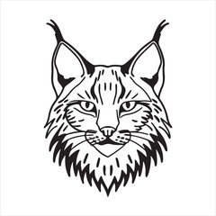Obraz premium Mysterious Lynx - Silent Predator of the Wild